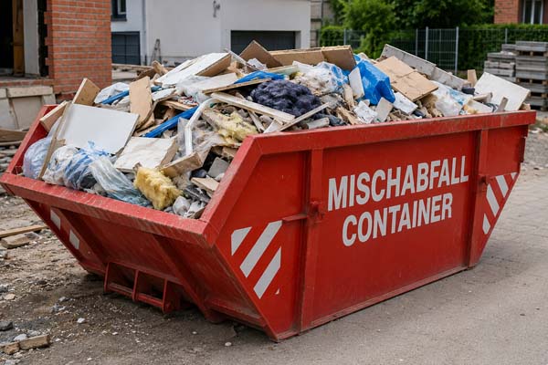 Mischabfall Container Schöneiche