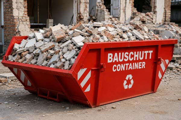 Bauschutt Container Schöneiche