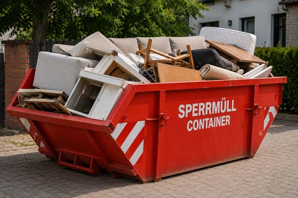 Sperrmüll Container Schöneiche